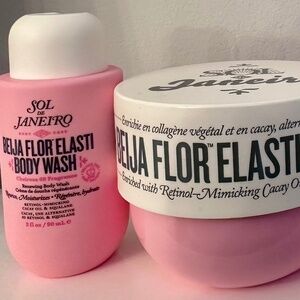 Sol de Janeiro Beija Flor Bundle NWT Elasti Cream 240ml + Body Wash 90ml